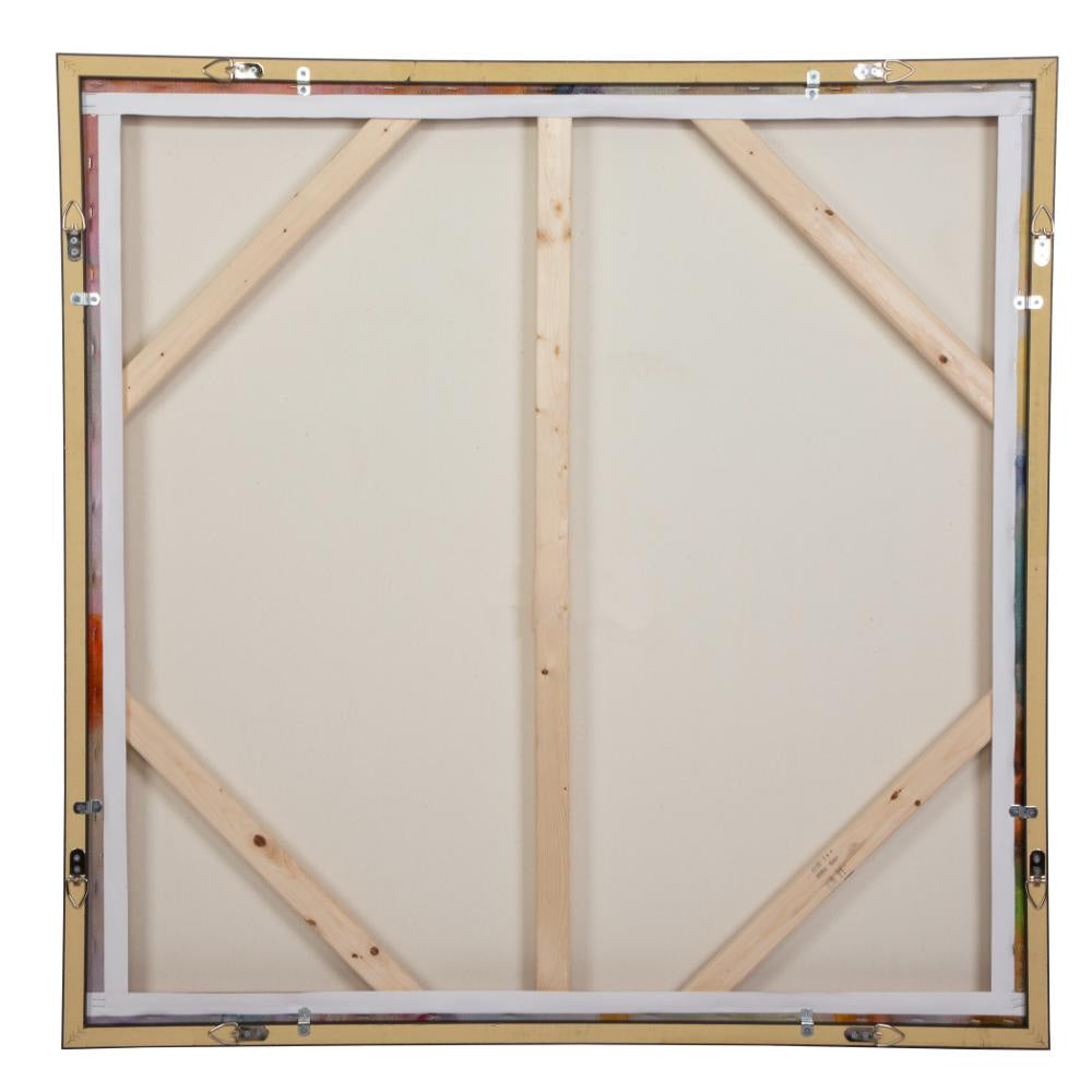 Uttermost 32374 A Colorful Mindset - Framed Abstract Art-44 Inches Tall and 44 Inches Wide UT-32374