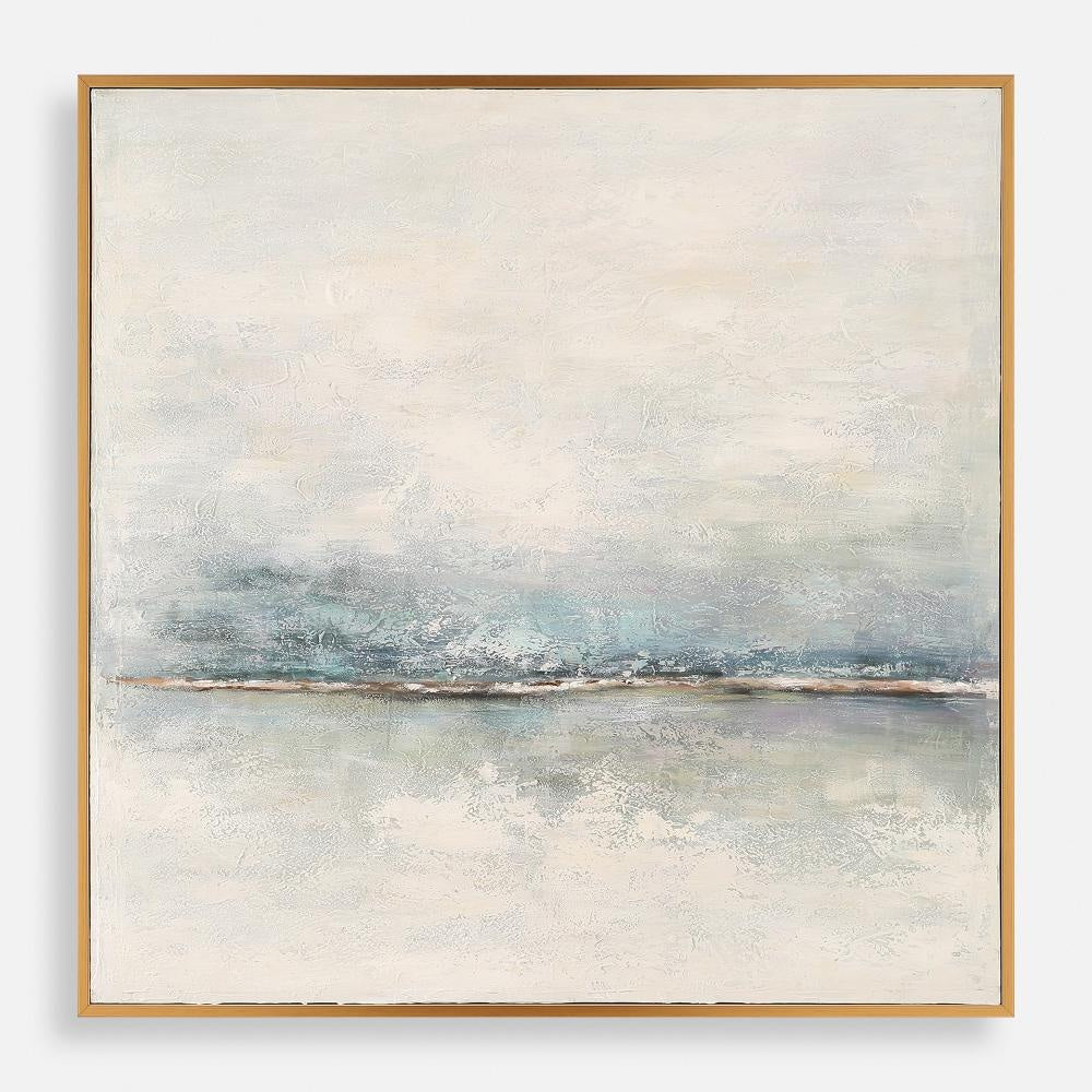 Uttermost 32375 Foggy Morning - Abstract Art-49.5 Inches Tall and 49.5 Inches Wide UT-32375