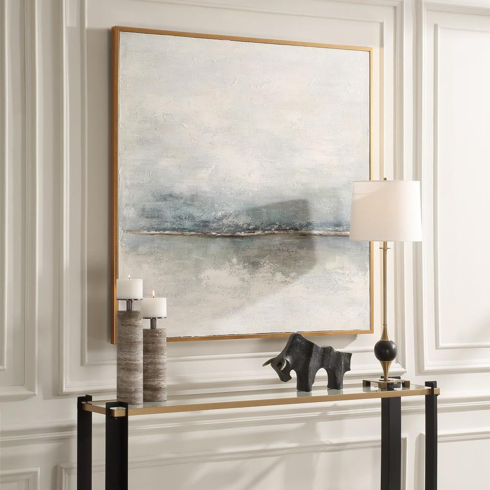 Uttermost 32375 Foggy Morning - Abstract Art-49.5 Inches Tall and 49.5 Inches Wide