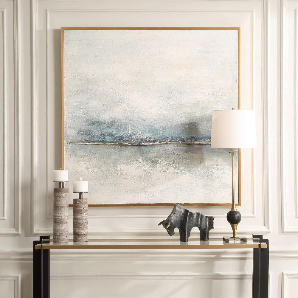 Uttermost 32375 Foggy Morning - Abstract Art-49.5 Inches Tall and 49.5 Inches Wide UT-32375