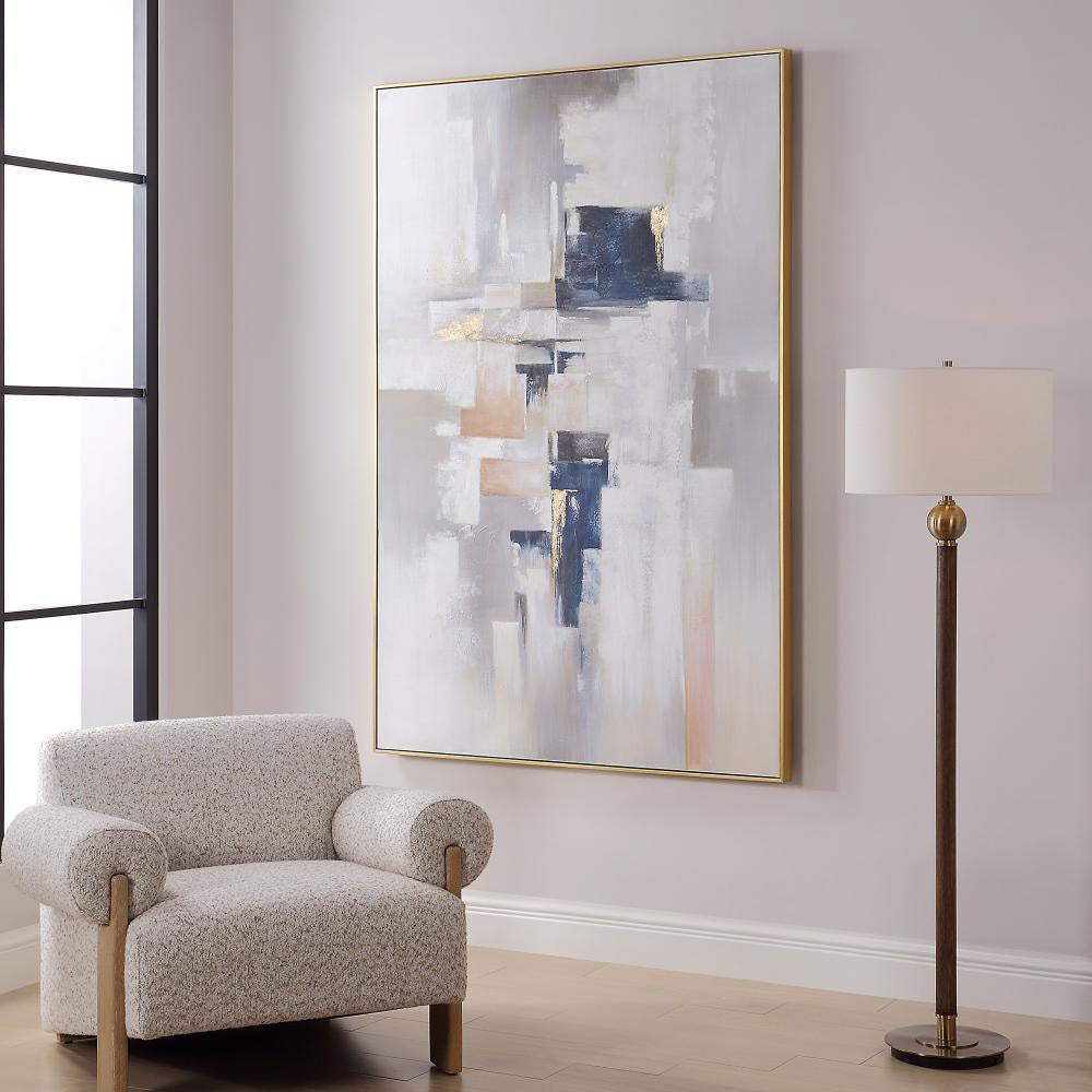 Uttermost 32376 Waterfront - Abstract Art-73 Inches Tall and 49 Inches Wide