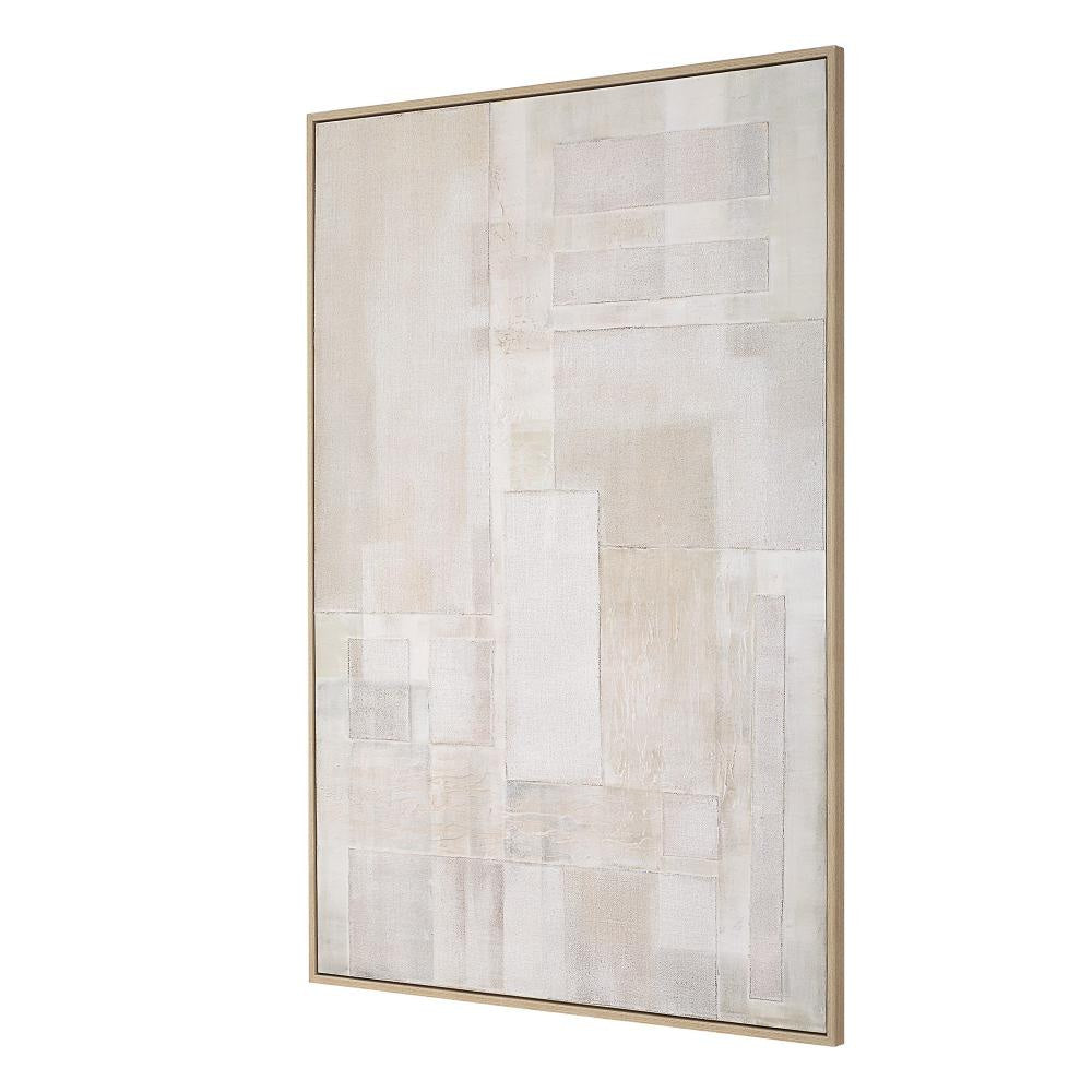 Uttermost 32377 Erase - Abstract Art-73.75 Inches Tall and 49.75 Inches Wide UT-32377