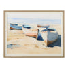 Uttermost 32378 Beached Boats - Framed Print-33.88 Inches Tall and 43.88 Inches Wide UT-32378