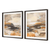 Uttermost 32382 Cinnamon Shore - Framed Art (Set of 2)-35.25 Inches Tall and 35.25 Inches Wide UT-32382
