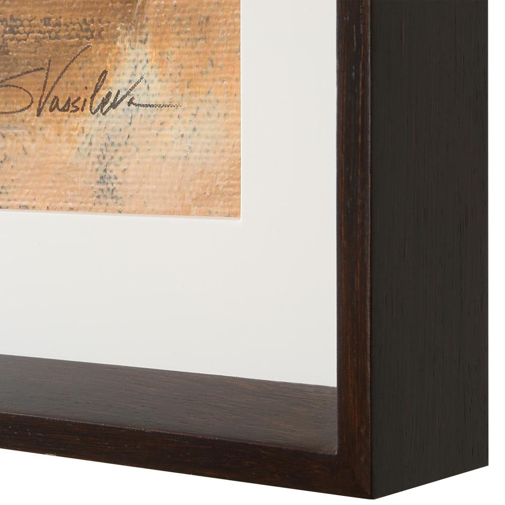 Uttermost 32382 Cinnamon Shore - Framed Art (Set of 2)-35.25 Inches Tall and 35.25 Inches Wide UT-32382