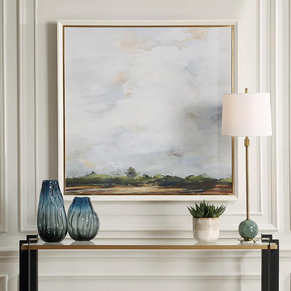 Uttermost 32383 Whispering Cloudscapes - Landscape Print-46 Inches Tall and 46 Inches Wide UT-32383
