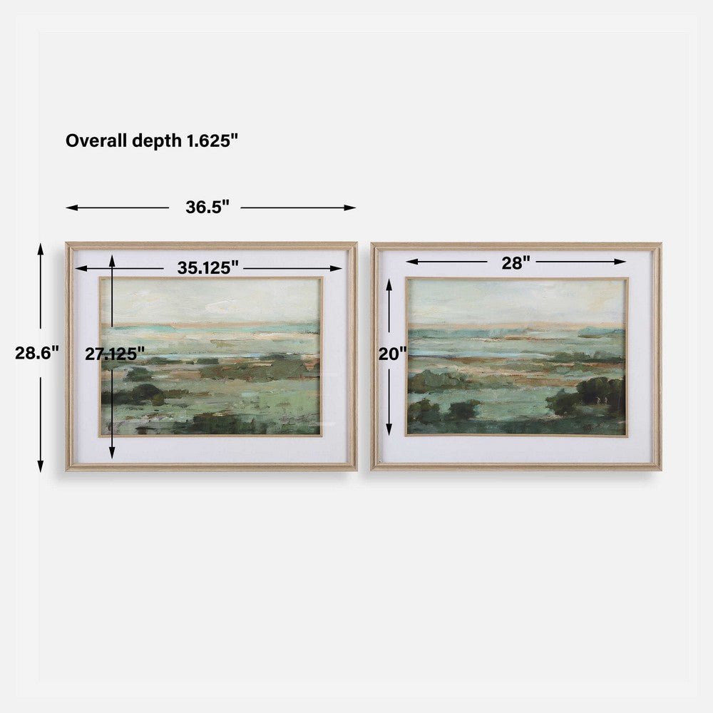 Uttermost Warm Valley Framed Prints Set/2 UT-32385