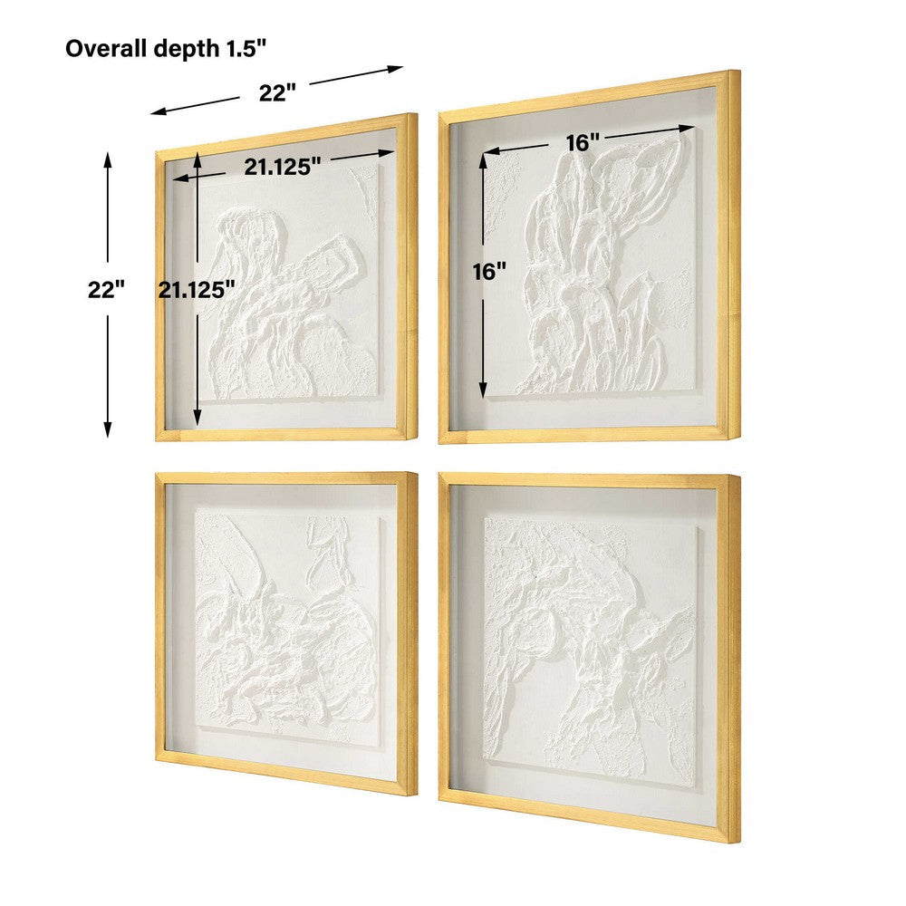 Uttermost Fourfold Framed Prints Set/4 UT-32387