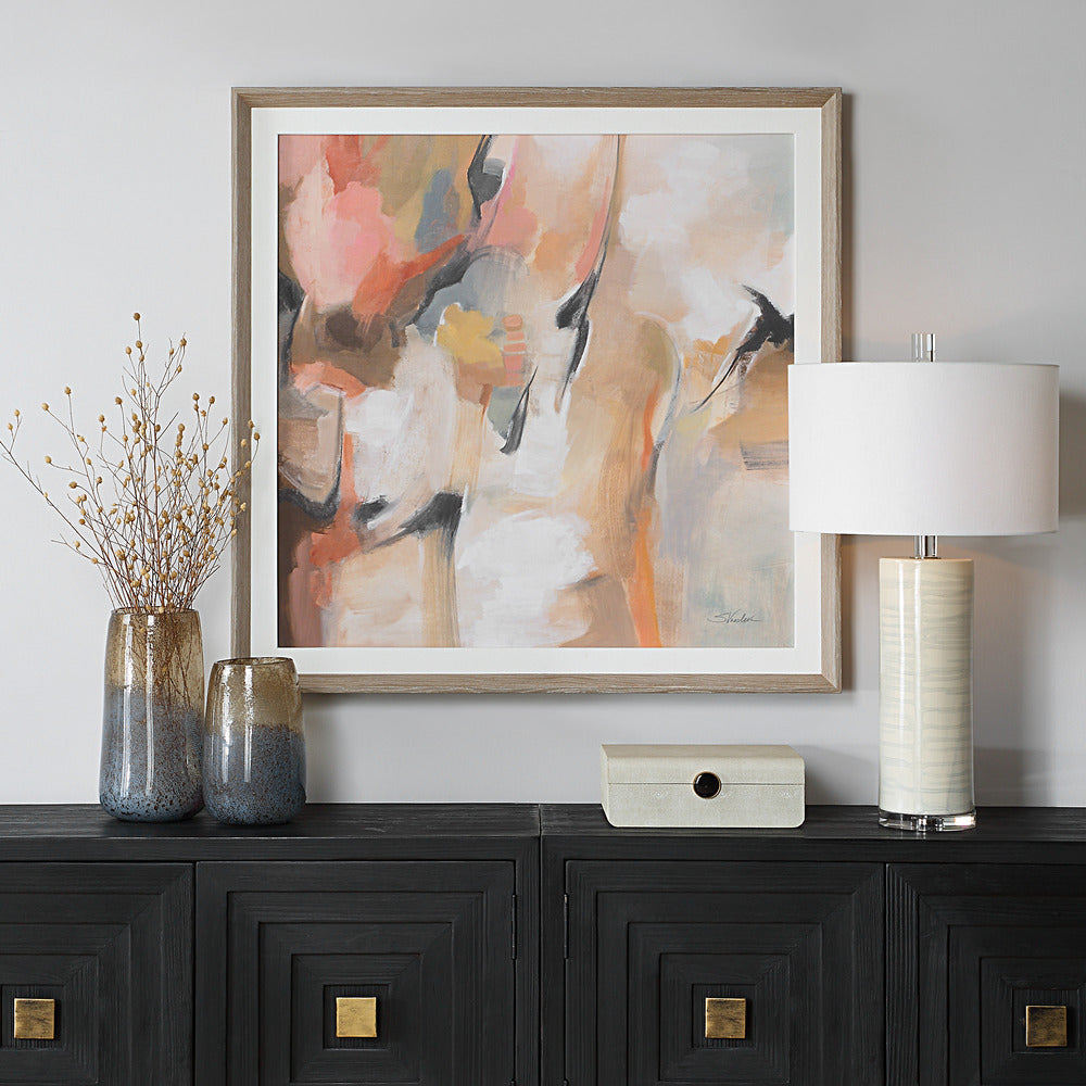 Uttermost Uphill Framed Abstract Print UT-32431