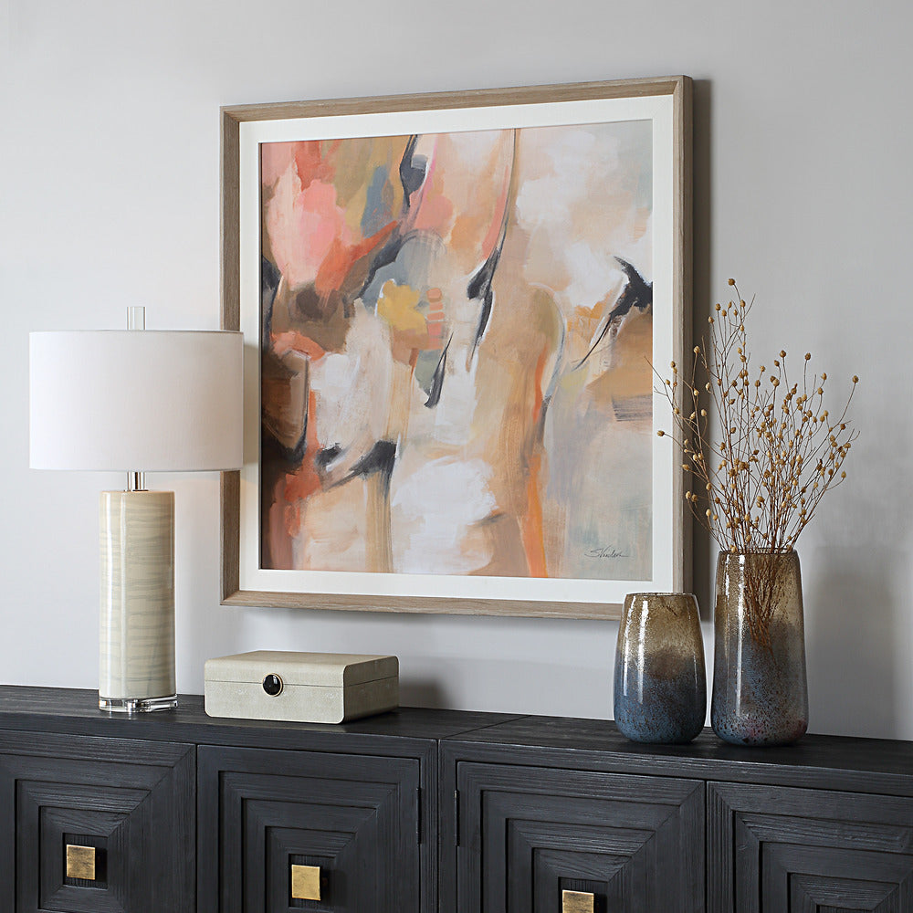 Uttermost Uphill Framed Abstract Print UT-32431