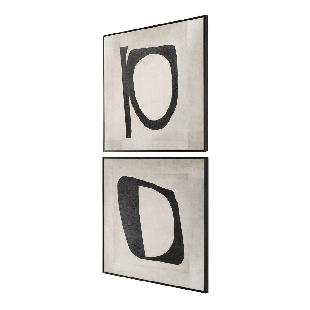 Uttermost Characters Abstract Art Set/2 UT-32437