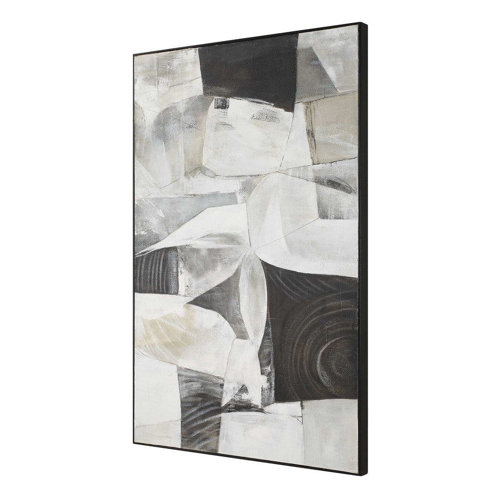 Uttermost Folding Time Framed Abstract Art UT-32440