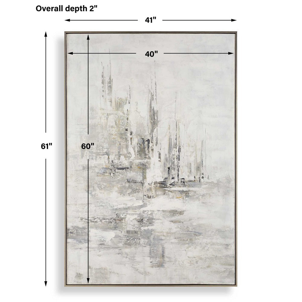 Uttermost Hours In Silence Abstract Art