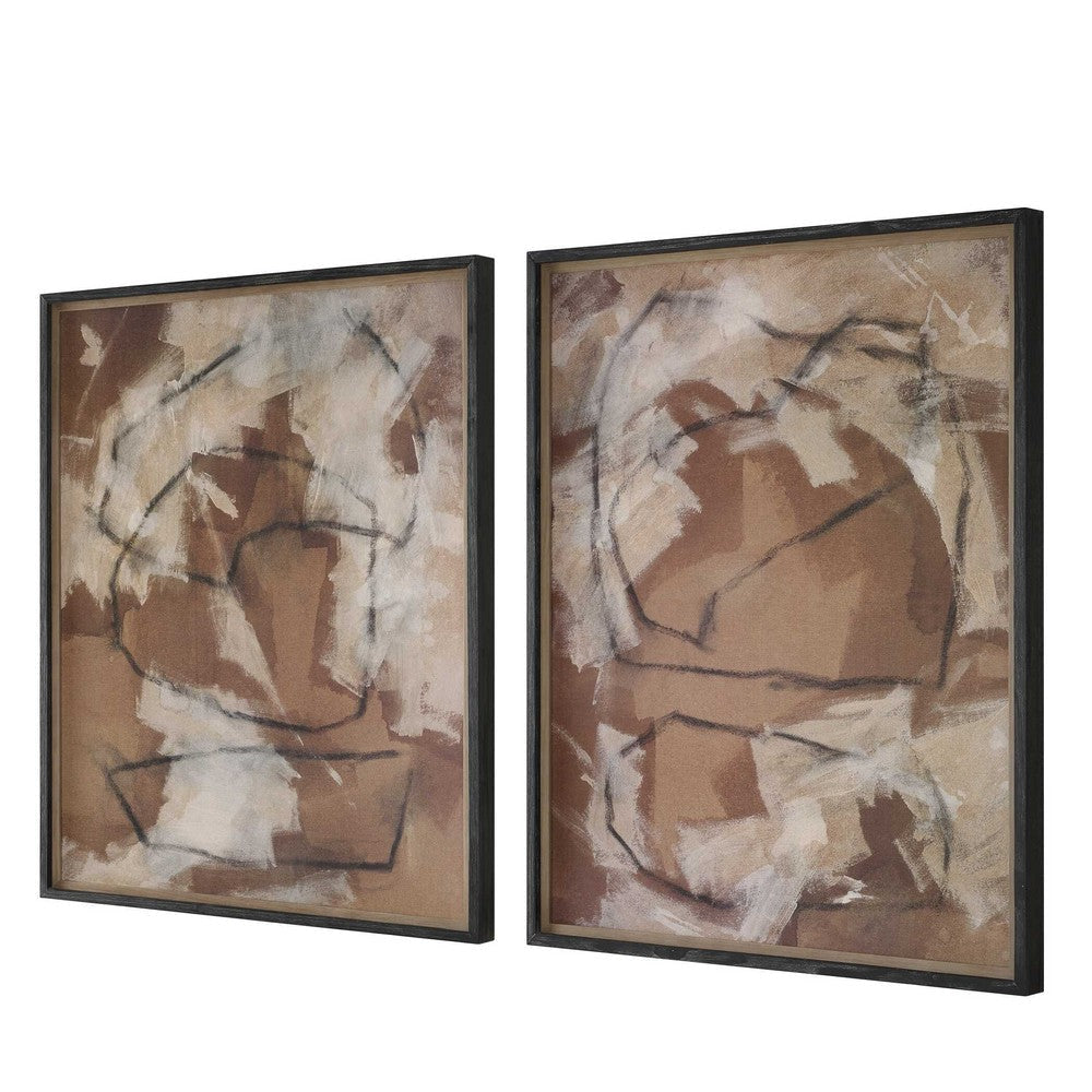 Uttermost Rush & Dash Framed Prints Set/2 UT-32444