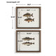 Uttermost The Catch Framed Fish Prints Set/2 UT-32448