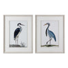 Shore Birds - 42.5 inch Framed Print (Set of 2) - 32.63 inches wide by 1.63 inches deep