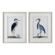 Shore Birds - 42.5 inch Framed Print (Set of 2) - 32.63 inches wide by 1.63 inches deep