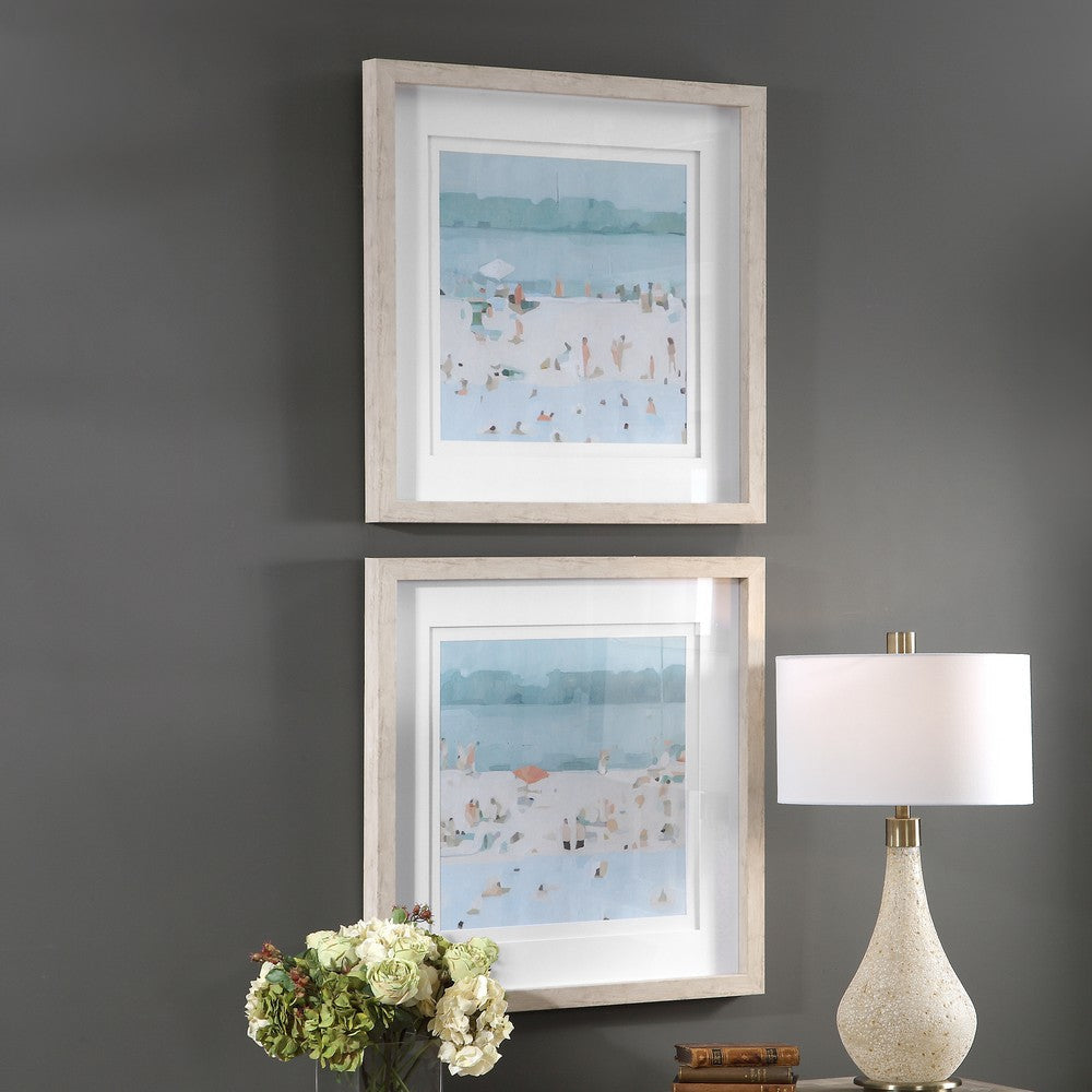 Sea - 30.5 inch Framed Print (Set of 2) - 30.5 inches wide by 2 inches deep