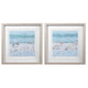 Sea - 30.5 inch Framed Print (Set of 2) - 30.5 inches wide by 2 inches deep