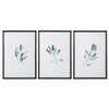 Uttermost 33723 29 x 40 x 11 in. Simple Sage Watercolor Prints, Set of 3
