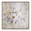 Golden Raindrops - 62 inch Modern Abstract Art