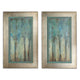 Whispering Wind - 34.63 inch Framed Art (Set of 2) - 21.13 inches wide by 1.5 inches deep