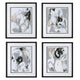 Uttermost 41419 Tangled Threads Abstract Framed Prints, Set of 4