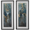 Glimmering Agate - 43.5 Inch Abstract Print (Set of 2)