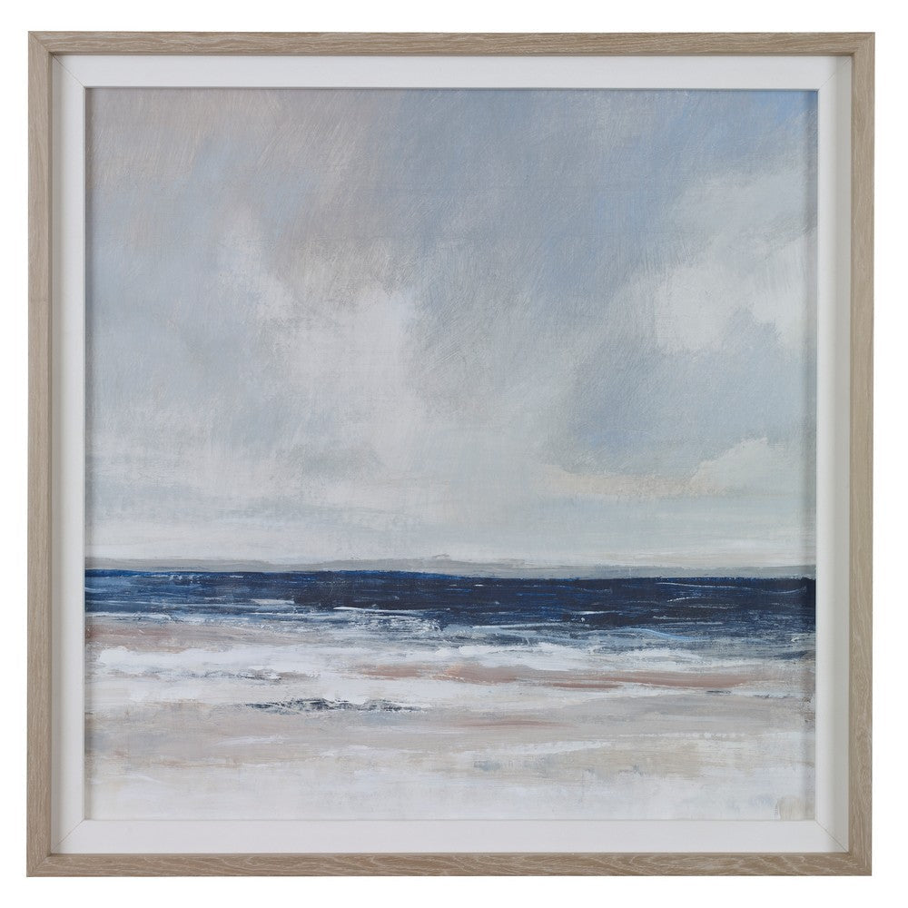 Distant Land - Framed Print-40.75 Inches Tall and 40.75 Inches Wide