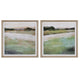 Uttermost 41450 Vivid Vista - Framed Landscape Art (Set of 2)-28 Inches Tall and 28 Inches Wide