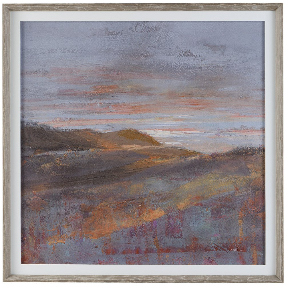 Uttermost Dawn On The Hills - Framed Print-48.5 Inches Tall and 48.5 Inches Wide