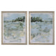Uttermost 41454 Far Away View - Framed Landscape Art (Set of 2)-27 Inches Tall and 21 Inches Wide