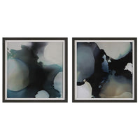 Blue, Black, White, And Brown