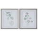 Uttermost Come What May Gray Framed Prints, Set of 2