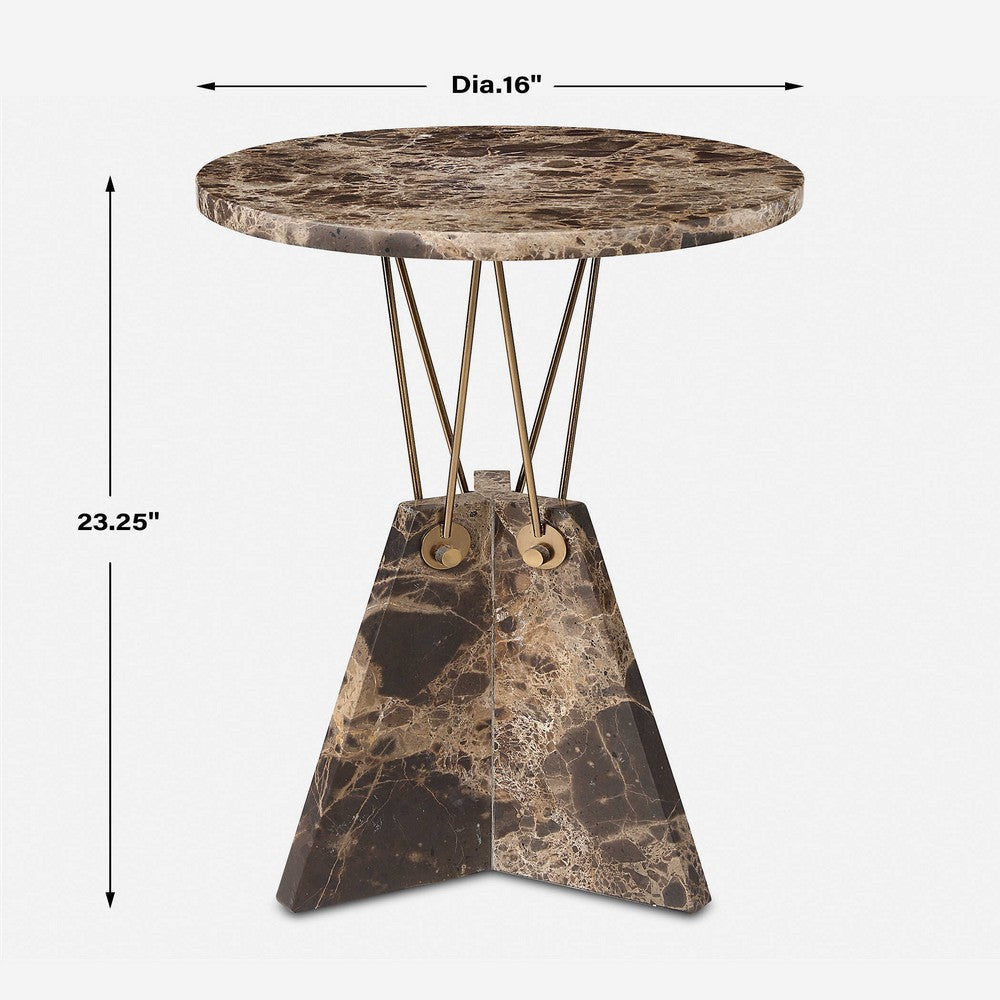 Uttermost Levitate Marble Accent Table UT-50002