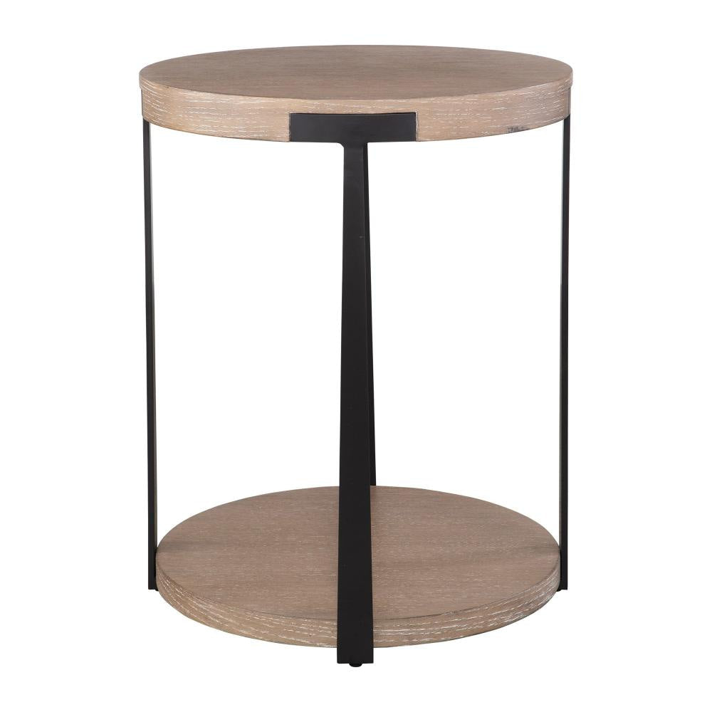 Uttermost 50003 Palisade - Round Side Table-24 Inches Tall and 19 Inches Wide UT-50003