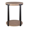 Uttermost 50003 Palisade - Round Side Table-24 Inches Tall and 19 Inches Wide UT-50003