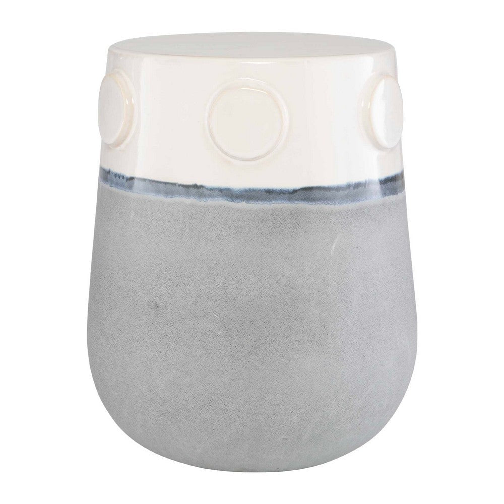Uttermost Mulvane Ceramic Garden Stool UT-50004