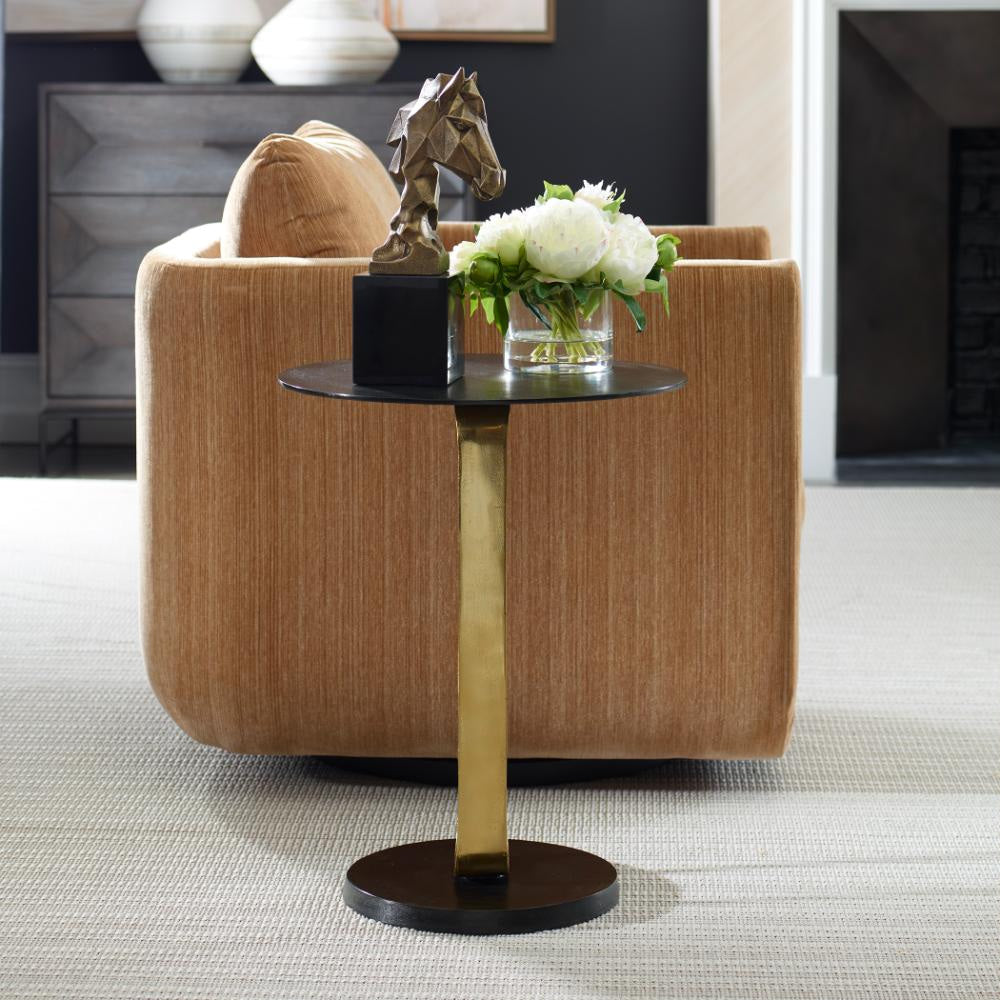 Uttermost 50005 Aperture - Accent Table-23 Inches Tall and 17.3 Inches Wide UT-50005