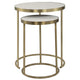 Uttermost 50007 Aragon - Nesting Table (Set of 2)-24 Inches Tall and 19.5 Inches Wide UT-50007