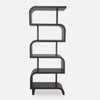 Uttermost 50009 Bia - Etagere-80 Inches Tall and 32 Inches Wide Finish Color: Mahogany/Chocolate/Bronze