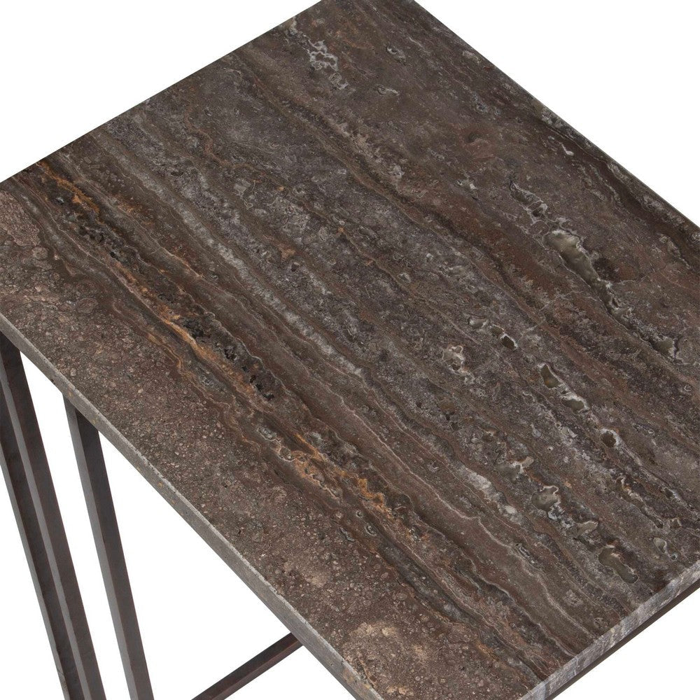 Uttermost Theodore Travertine Accent Table UT-50011