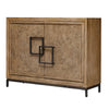 Uttermost Paltrow Burl 2 Door Cabinet