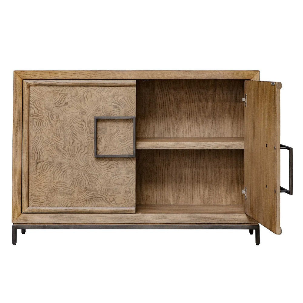 Uttermost Paltrow Burl 2 Door Cabinet UT-50012