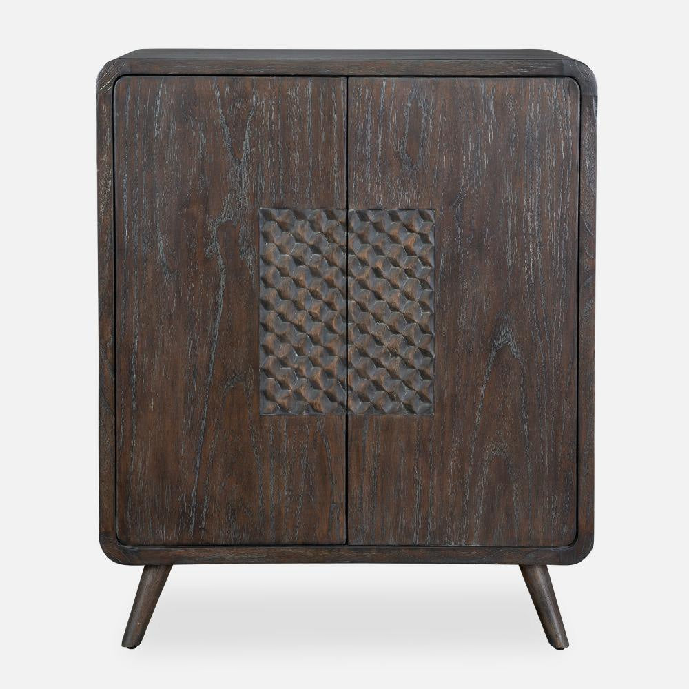Uttermost Hausen 2 Door Mid-Century Cabinet UT-50014