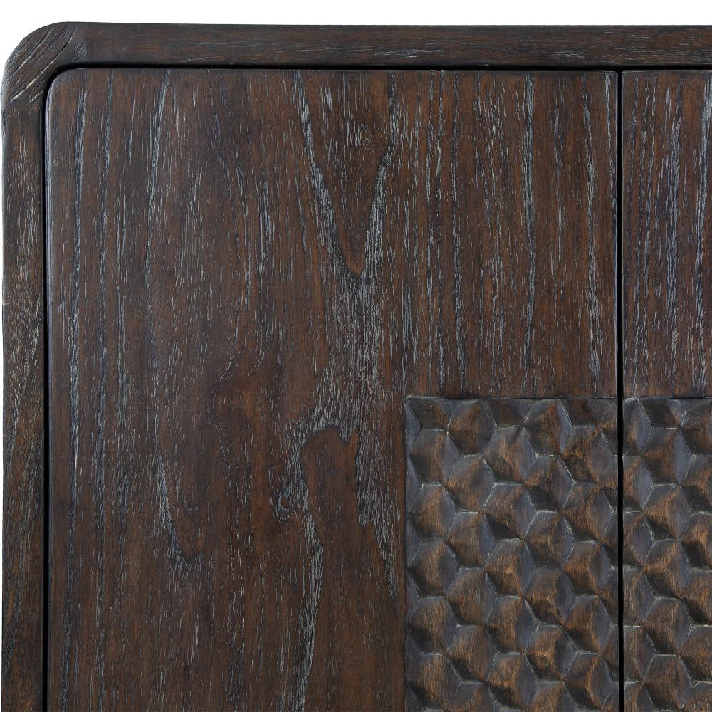 Uttermost Hausen 2 Door Mid-Century Cabinet UT-50014