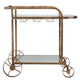 Uttermost Carrinho Antique Brass Bar Cart UT-50016