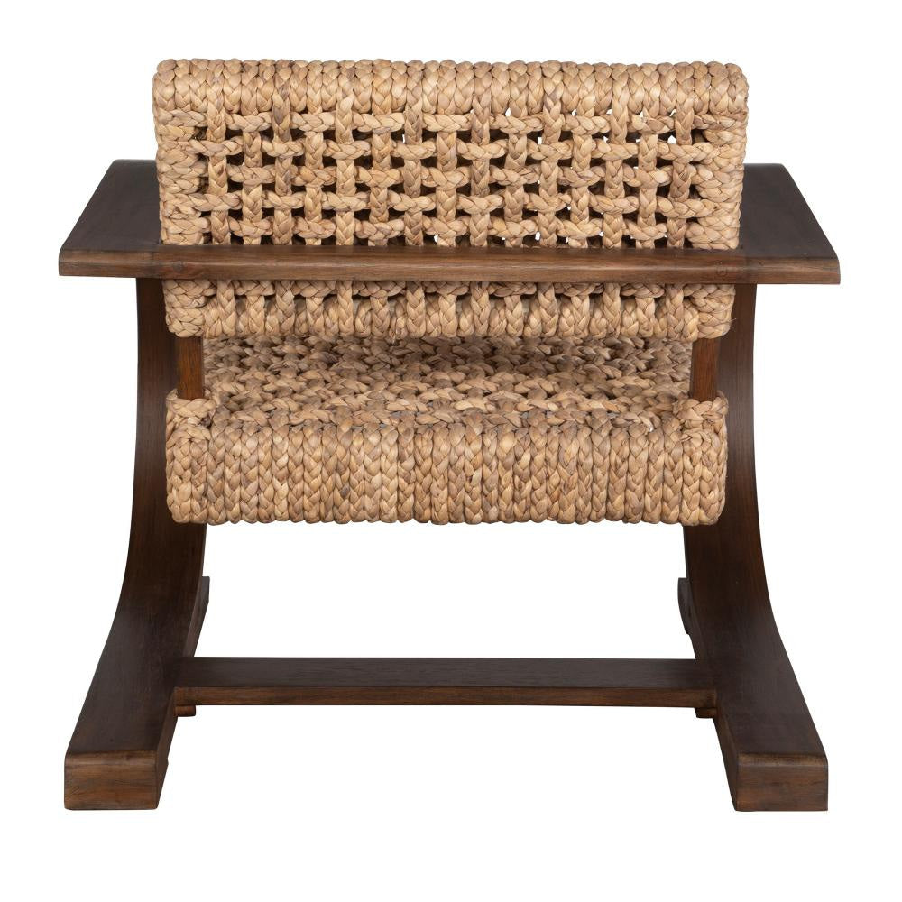 Uttermost 50024 Rehema - Accent Chair-30 Inches Tall and 30 Inches Wide Finish Color: Warm Walnut UT-50024