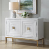 Uttermost Aiken White 2 Door Cabinet UT-50033