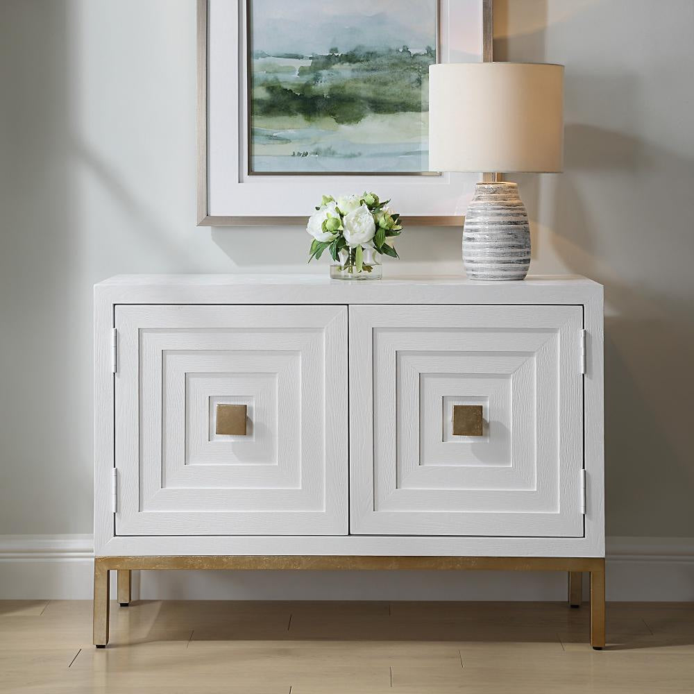 2 Door Cabinet-31.13 Inches Tall and 43.25 Inches Wide Uttermost 50033 UT-50033
